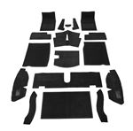Carpet Set - Black - Midget 1500 - LHD - RP1943BLACKP - Aftermarket